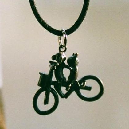 Adventurous World Bicycle Pendant N..